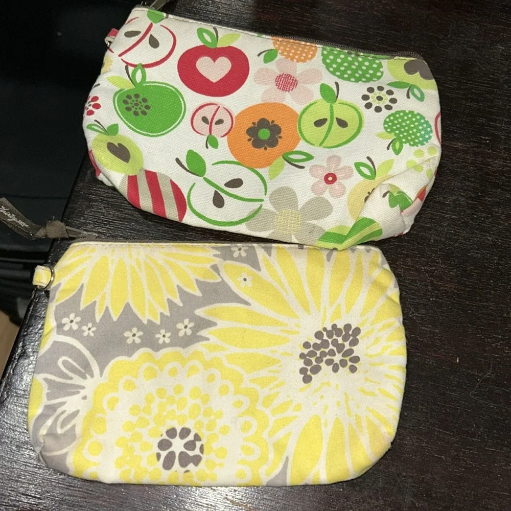 EUC Retired thirty one cosmetic pouches